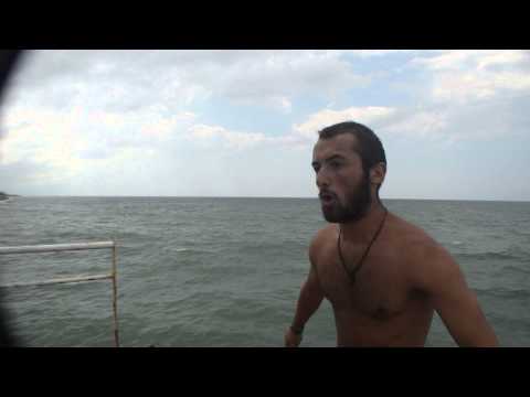 Batumi Summer 2014 Bridge Jumping / ბათუმი 2014 ხიდიდან ხტომა